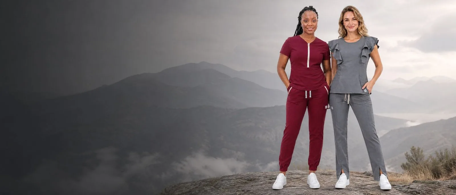 Yireh scrubs worn with confidence