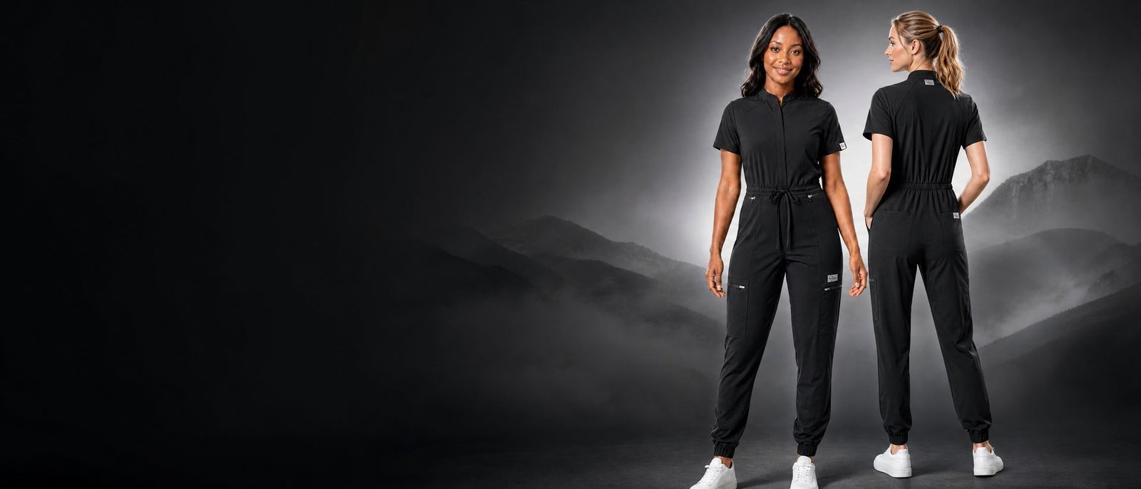 Black scrubs