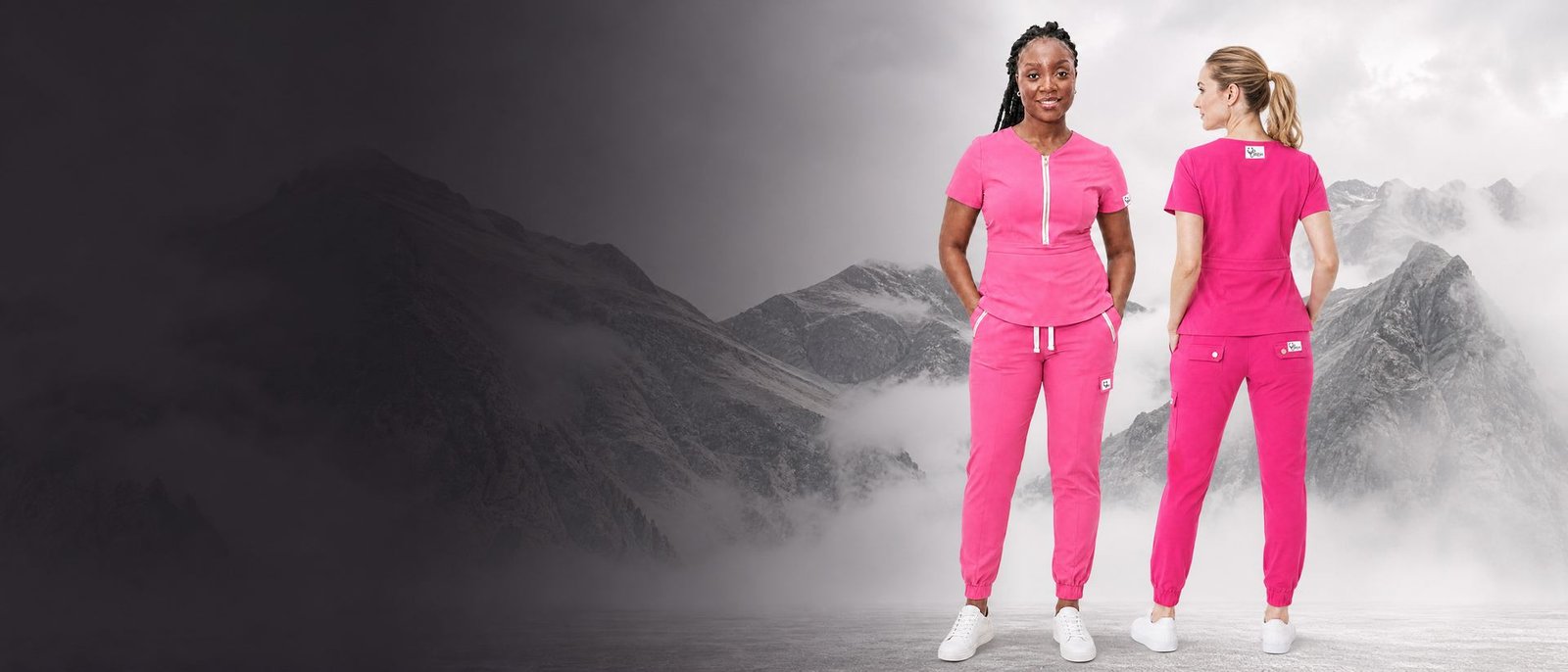 Magenta Pink scrubs