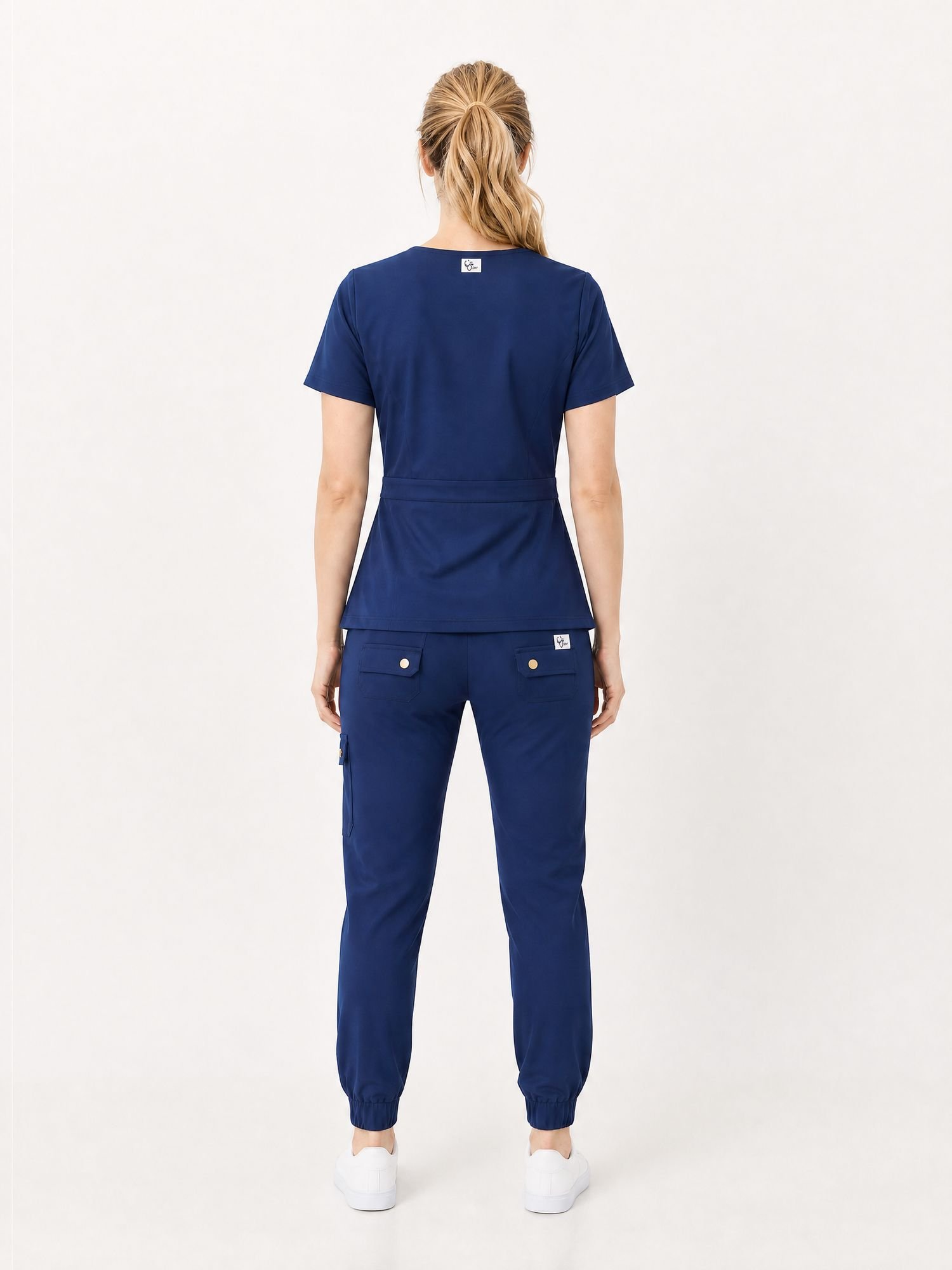 style1 navy A823 35 white back