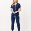 style1 navy A823 35 white front