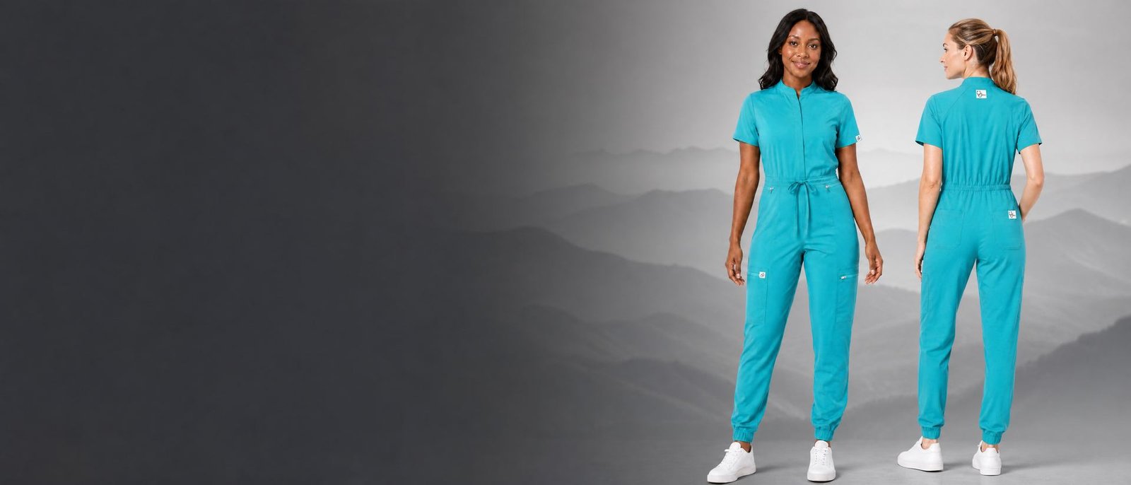 Teal scrubs